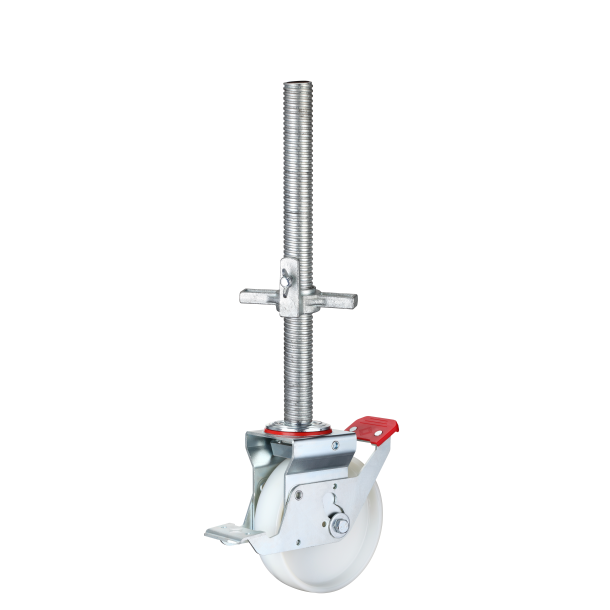 Swivel castor | for stacking pallets | Thread length: 300 mm